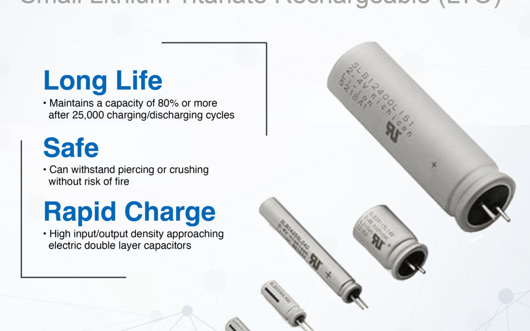 SLB Small Li-Ion Rechargeable Batteries